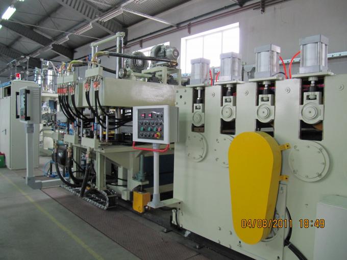 High Output PVC Board Making Machine , Plastic Sheet Manufacturing Machine