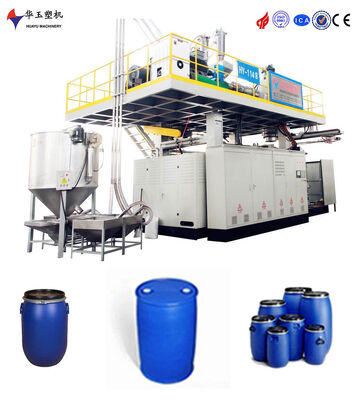 Precision Engineered Double L Ring Drum Blow Molding System with 220L Capacity and 25pcs/h Productivity