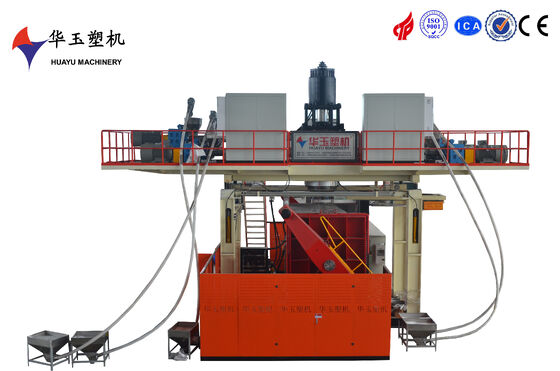 3000L ความจุ 2-ชั้น Co-Extrusion สะอาดต่อสิ่งแวดล้อม IBC เครื่องพัดลมสําหรับการผลิตที่มีประสิทธิภาพสูง