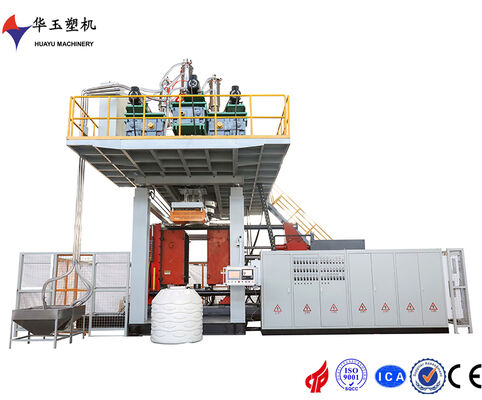3000L ความจุ 4 ชั้น Co-Extrusion IBC เครื่องพัดลมด้วยระบบควบคุมที่ฉลาด