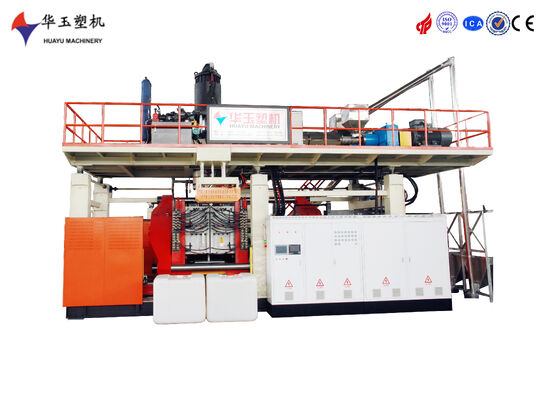 5000L ความจุ 2 ชั้น Co-Extrusion IBC เครื่องพัดลมด้วยระบบควบคุมที่ฉลาด