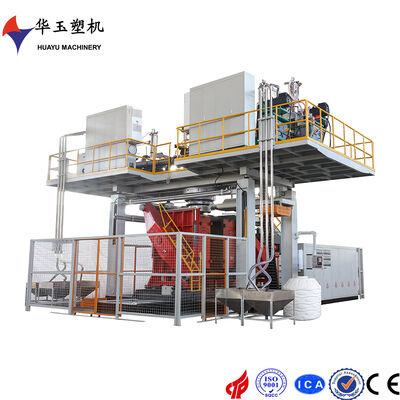 5000L ความจุ 3-ชั้น Co-Extrusion อัตโนมัติ IBC เครื่องพัดลมสําหรับการผลิตถังน้ํา